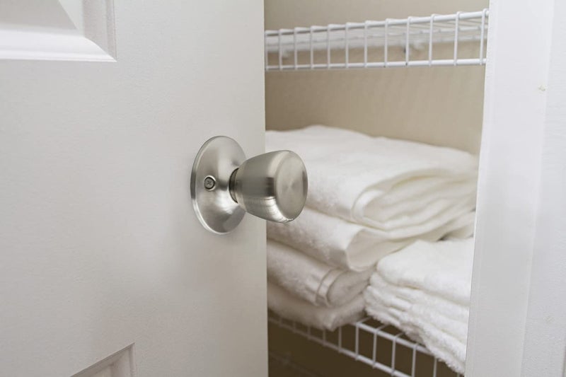 Design House 190579 Terrace Dummy Door Knob Satin Nickel 2-Pack - Image 4